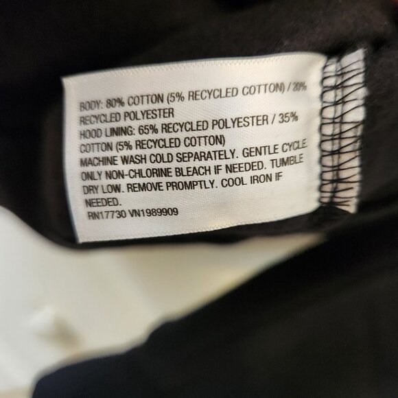 JoyLab Mens Black Onyx Hoodie XS Longer Length NWT - Picture 9 of 10